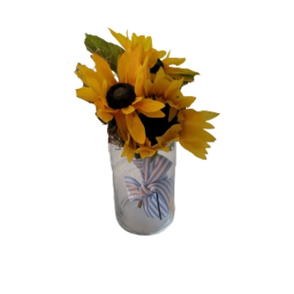 Modern glass vase - small - Picture 2 of 6